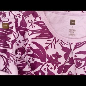 Tea brand purple dress size 6